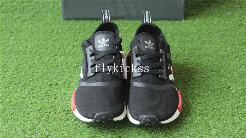 Real Boost Adidas NMD R1 PK Supreme Black